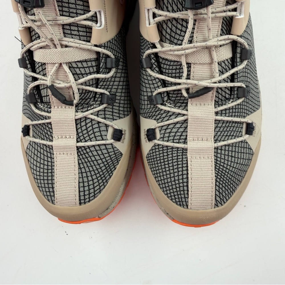 On Running Women’s Cloudtrax Sensa - SZ 7.5 - Sand/Flame Hiking Boots Sneakers - Picture 10 of 14